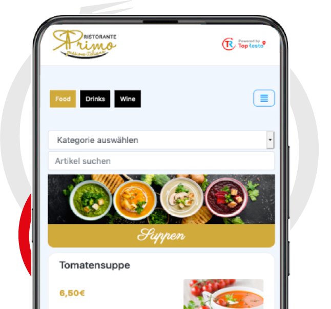 Digitale Speisekarte QR Code Covid19 Corona Restaurants Lösung